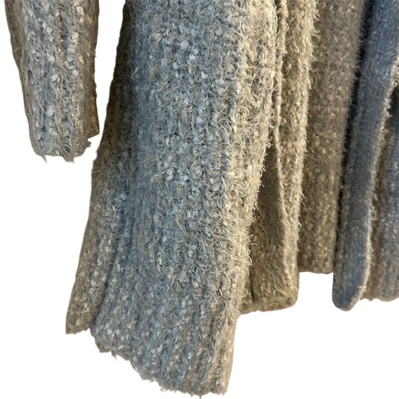 INC Women's Gray Oversized Cardigan Sweater M Long Sleeve Casual Knit - Picture 2 of 8